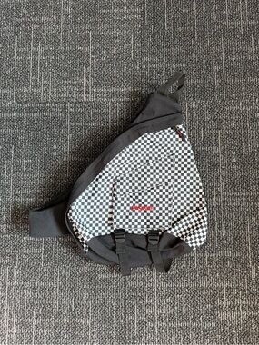 JanSport One Shoulder Single Strap Sling Bag Backpack Checkered Print